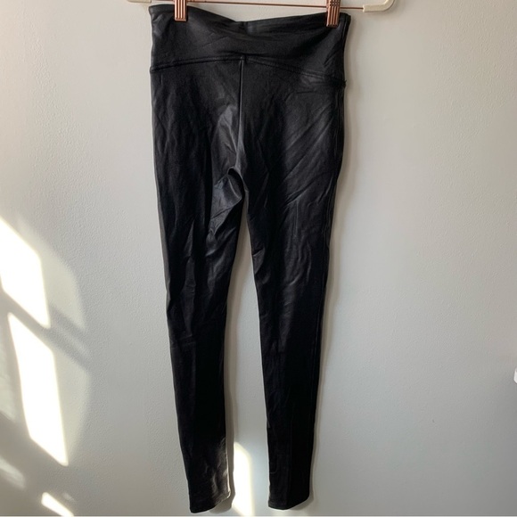SPANX Faux Leather Leggings Sz S NWT - Picture 5 of 8